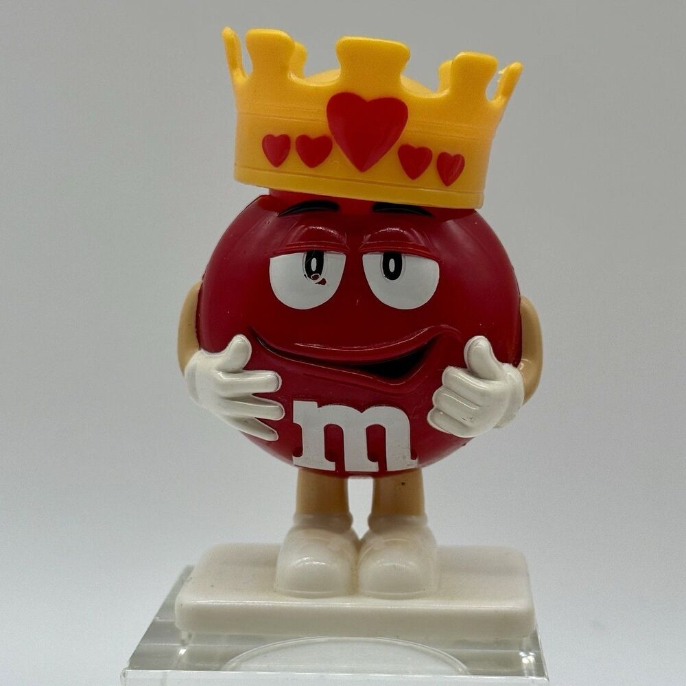 M&M's Mini Character Red With‎ Crown Hat 3.5“